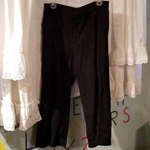 Old Navy Wide Leg, Ankle Length Pants,  Size M